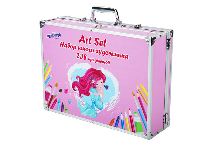 Юнландия Набор Юного Художника Mermaid 238 предметов, Набор Юного Художника Mermaid 238 предметов
Юнландия Набор Юного Художника Mermaid 238 предметов, Набор Юного Художника Mermaid 238 предметов