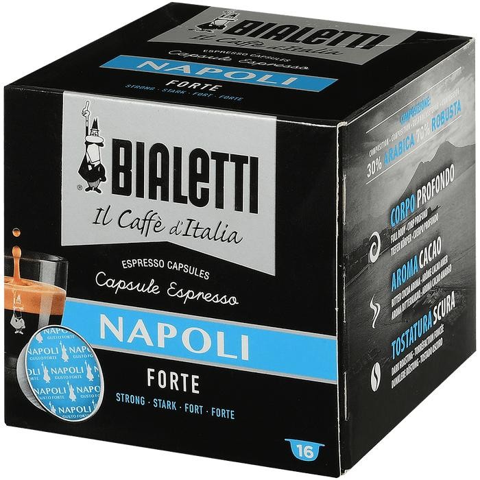 Bialetti Кофе Napoli капсулы для кофемашин 16 шт., Кофе Napoli капсулы для кофемашин 16 шт.
Bialetti Кофе Napoli капсулы для кофемашин 16 шт., Кофе Napoli капсулы для кофемашин 16 шт.