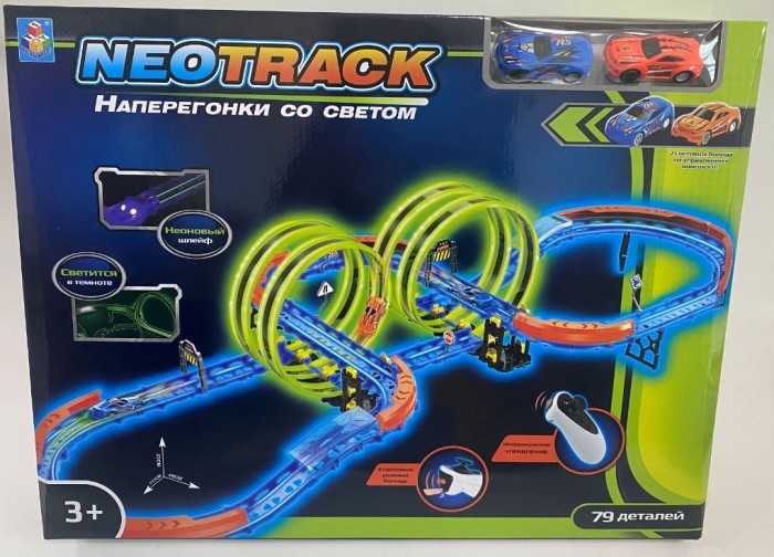 1 Toy Neotrack Автотрек светящийся (79 деталей), Neotrack Автотрек светящийся (79 деталей)
1 Toy Neotrack Автотрек светящийся (79 деталей), Neotrack Автотрек светящийся (79 деталей)