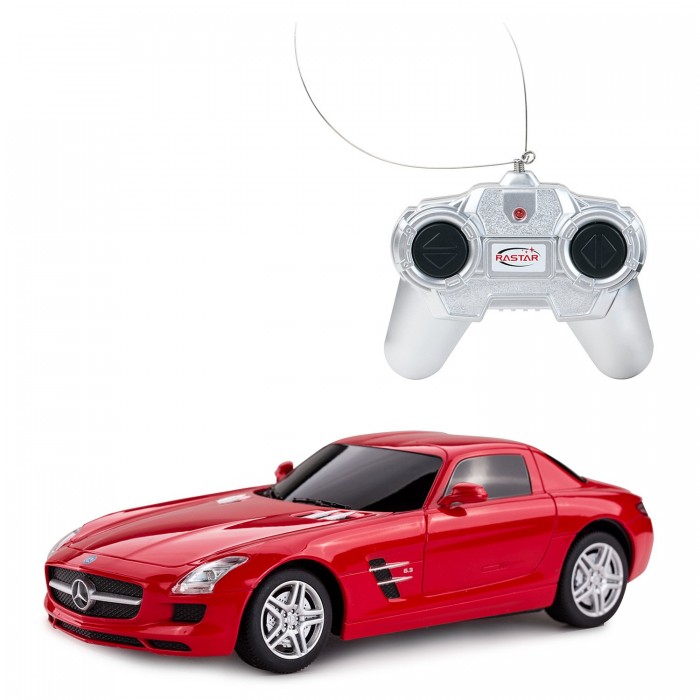 Rastar Машина на радиоуправлении Mercedes SLS AMG 19 см 1:24, Машина на радиоуправлении Mercedes SLS AMG 19 см 1:24
Rastar Машина на радиоуправлении Mercedes SLS AMG 19 см 1:24, Машина на радиоуправлении Mercedes SLS AMG 19 см 1:24