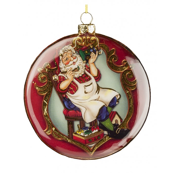 ErichKrause Decor Ёлочная игрушка медальон Мастерская Санты 10 см, Decor Ёлочная игрушка медальон Мастерская Санты 10 см
ErichKrause Decor Ёлочная игрушка медальон Мастерская Санты 10 см, Decor Ёлочная игрушка медальон Мастерская Санты 10 см