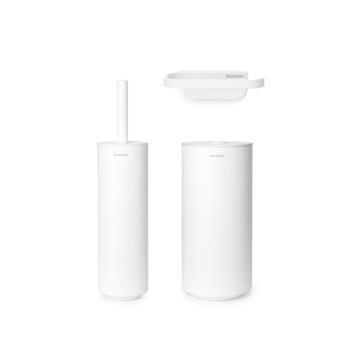 Brabantia Набор аксессуаров для туалетной комнаты MindSet (3 предмета), Набор аксессуаров для туалетной комнаты MindSet (3 предмета)
Brabantia Набор аксессуаров для туалетной комнаты MindSet (3 предмета), Набор аксессуаров для туалетной комнаты MindSet (3 предмета)