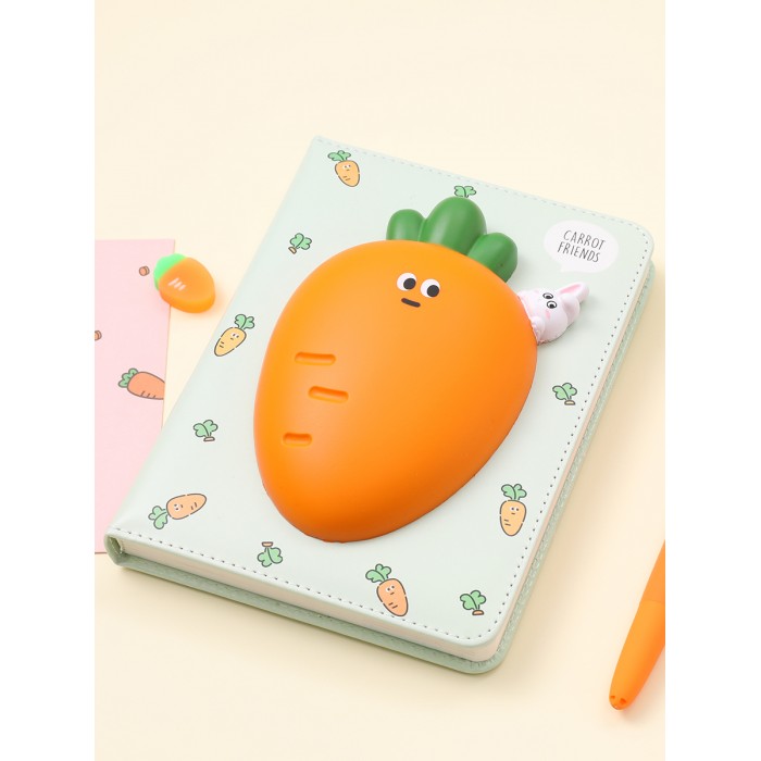 Mihi Mihi Блокнот со сквишем Морковка Carrot Friends А5, Блокнот со сквишем Морковка Carrot Friends А5
Mihi Mihi Блокнот со сквишем Морковка Carrot Friends А5, Блокнот со сквишем Морковка Carrot Friends А5