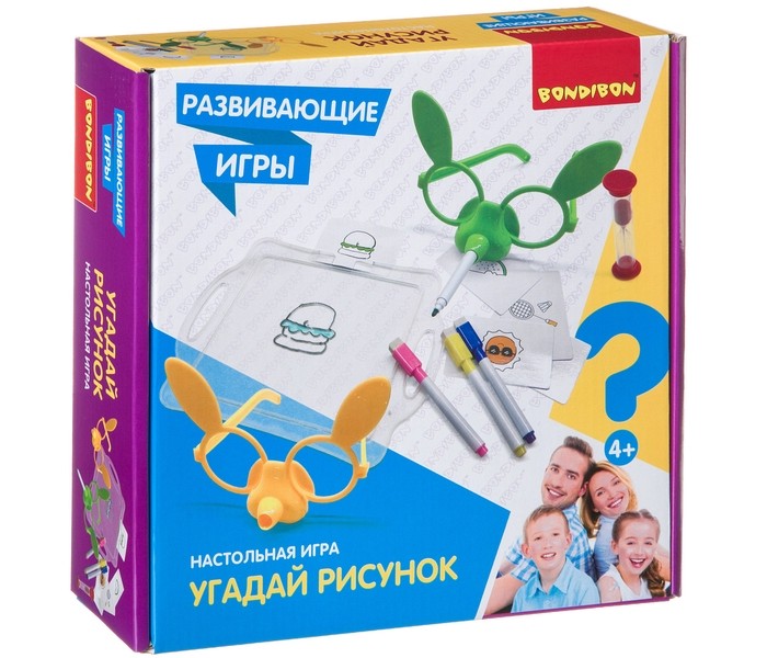 Bondibon Развивающая настольная игра Угадай рисунок, Развивающая настольная игра Угадай рисунок
Bondibon Развивающая настольная игра Угадай рисунок, Развивающая настольная игра Угадай рисунок
