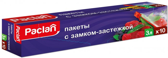 Paclan Пакеты с замком-застежкой 3 л 10 шт. 5 упаковок, Пакеты с замком-застежкой 3 л 10 шт. 5 упаковок
Paclan Пакеты с замком-застежкой 3 л 10 шт. 5 упаковок, Пакеты с замком-застежкой 3 л 10 шт. 5 упаковок