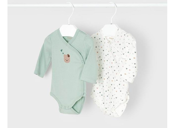 Mayoral Боди для мальчика Newborn 2701 2 шт., Боди для мальчика Newborn 2701 2 шт.
Mayoral Боди для мальчика Newborn 2701 2 шт., Боди для мальчика Newborn 2701 2 шт.