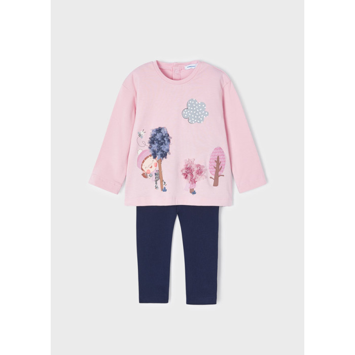 Mayoral Комплект для девочки (Блузка, брюки) 2729, Комплект для девочки (Блузка, брюки) 2729
Mayoral Комплект для девочки (Блузка, брюки) 2729, Комплект для девочки (Блузка, брюки) 2729