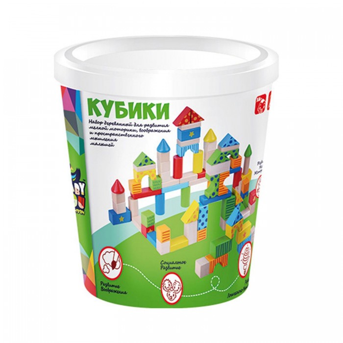 Деревянная игрушка Bondibon Игровой набор строительные Кубики 80 деталей, Игровой набор строительные Кубики 80 деталей
Деревянная игрушка Bondibon Игровой набор строительные Кубики 80 деталей, Игровой набор строительные Кубики 80 деталей