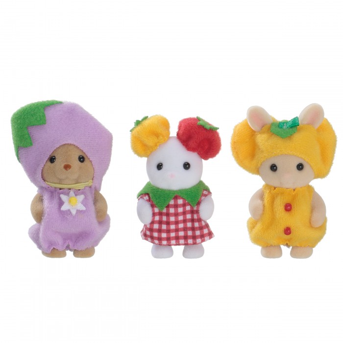 Sylvanian Families Малыши в разноцветных костюмах, Малыши в разноцветных костюмах
Sylvanian Families Малыши в разноцветных костюмах, Малыши в разноцветных костюмах