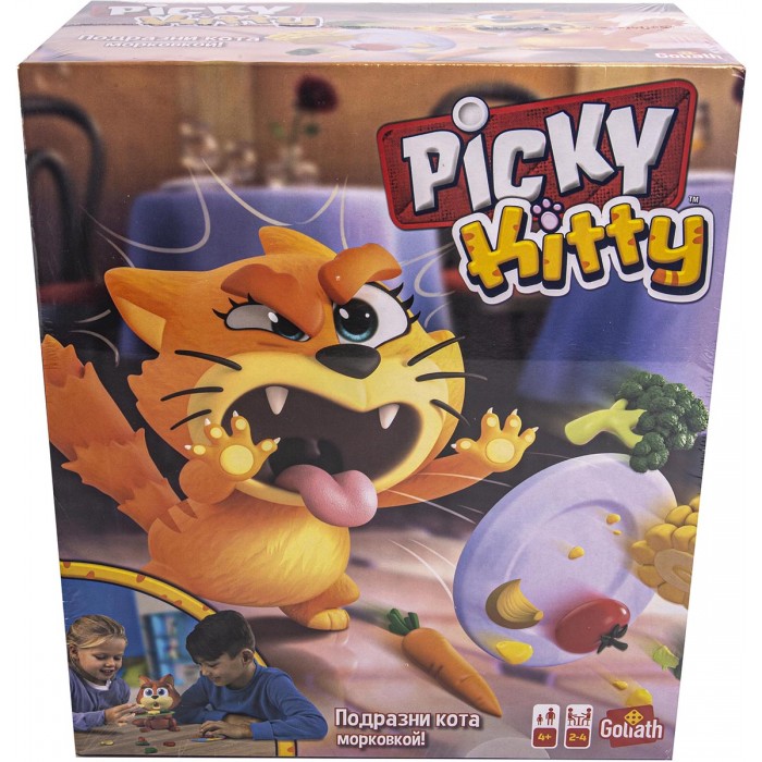 Goliath Настольная игра Picky Kitty Голодный кошак, Настольная игра Picky Kitty Голодный кошак
Goliath Настольная игра Picky Kitty Голодный кошак, Настольная игра Picky Kitty Голодный кошак