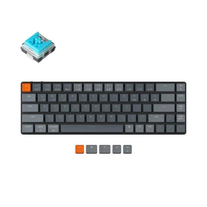 Keychron Беспроводная механическая ультратонкая клавиатура K7, 68 клавиши, RGB подсветка, Беспроводная механическая ультратонкая клавиатура K7, 68 клавиши, RGB подсветка
Keychron Беспроводная механическая ультратонкая клавиатура K7, 68 клавиши, RGB подсветка, Беспроводная механическая ультратонкая клавиатура K7, 68 клавиши, RGB подсветка