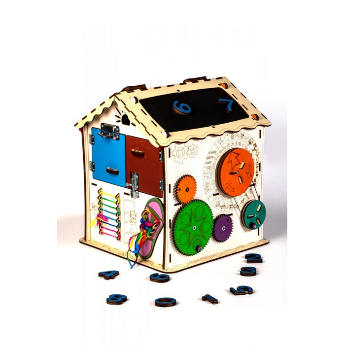 цена Деревянные игрушки MyLandToys Домик без электрики  №30