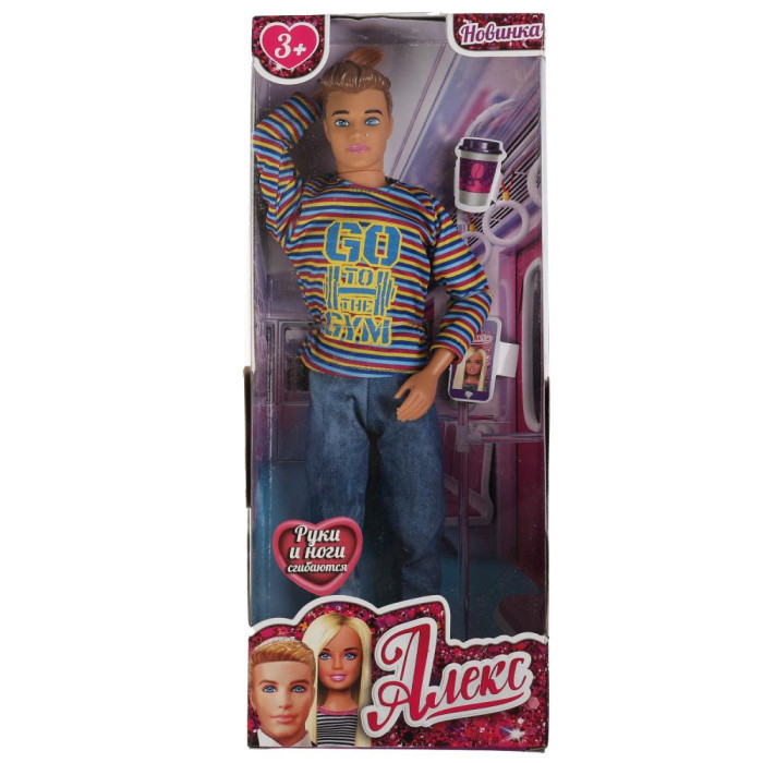 Куклы и одежда для кукол Карапуз Кукла Алекс куклы и одежда для кукол карапуз кукла озвученная никита 36 см