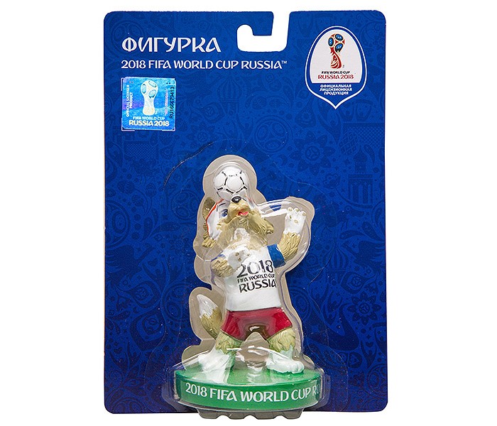 

2018 FIFA World Cup Russia Фигурка Забивака Без рук 8.5 см, Фигурка Забивака Без рук 8.5 см