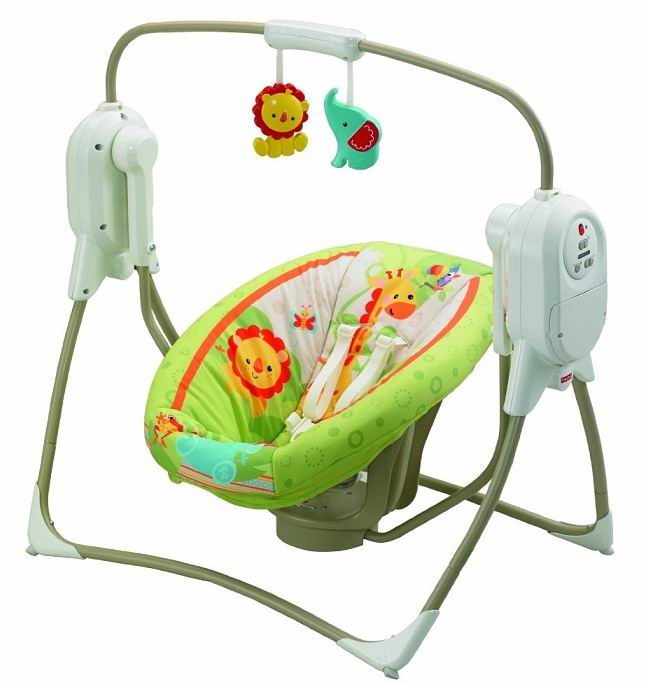 Fisher price шезлонг друзья из тропического леса