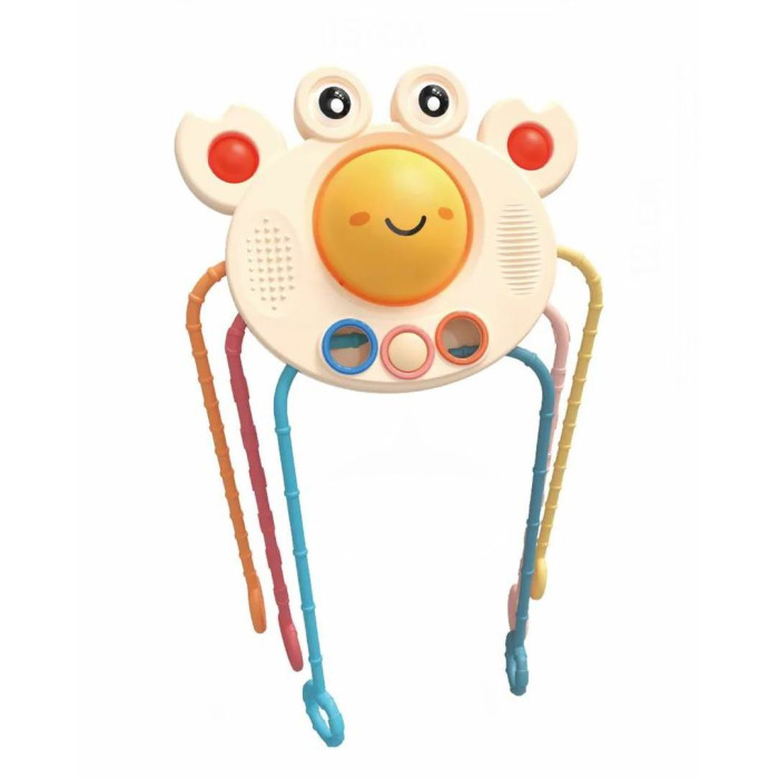 Развивающая игрушка Ути Пути Тянучка-крабик развивающая игрушка pituso бизиборд тянучка крабик