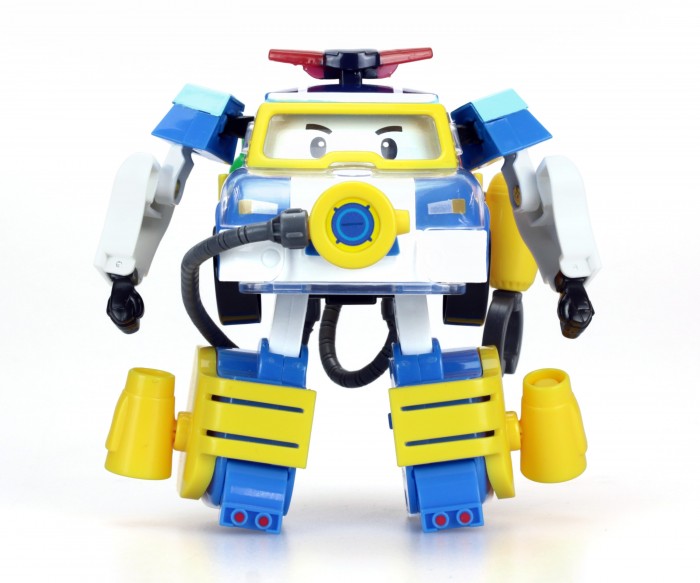 Робокар Поли (Robocar Poli) Робот Трансформер Поли 10 см + костюм водолаза