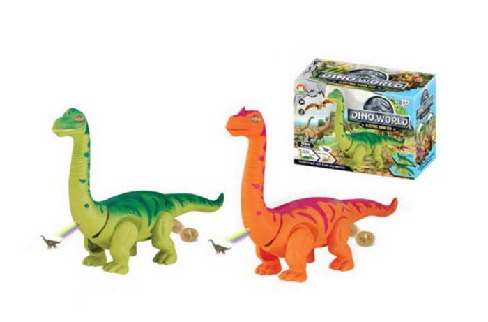 цена Электронные игрушки Junfa Динозавр со световыми и звуковыми эффектами