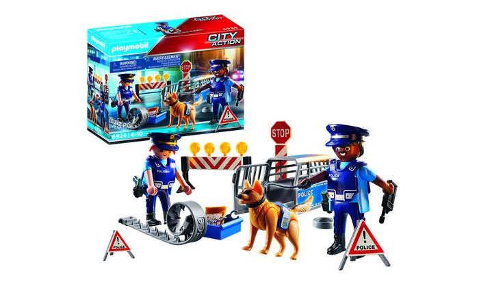 Playmobil Игровой набор Полицейский блокпост