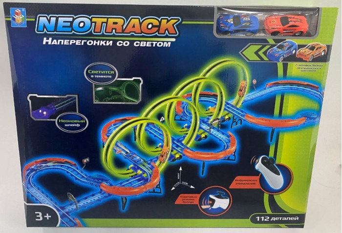 

1 Toy Neotrack Автотрек светящийся (112 деталей), Neotrack Автотрек светящийся (112 деталей)