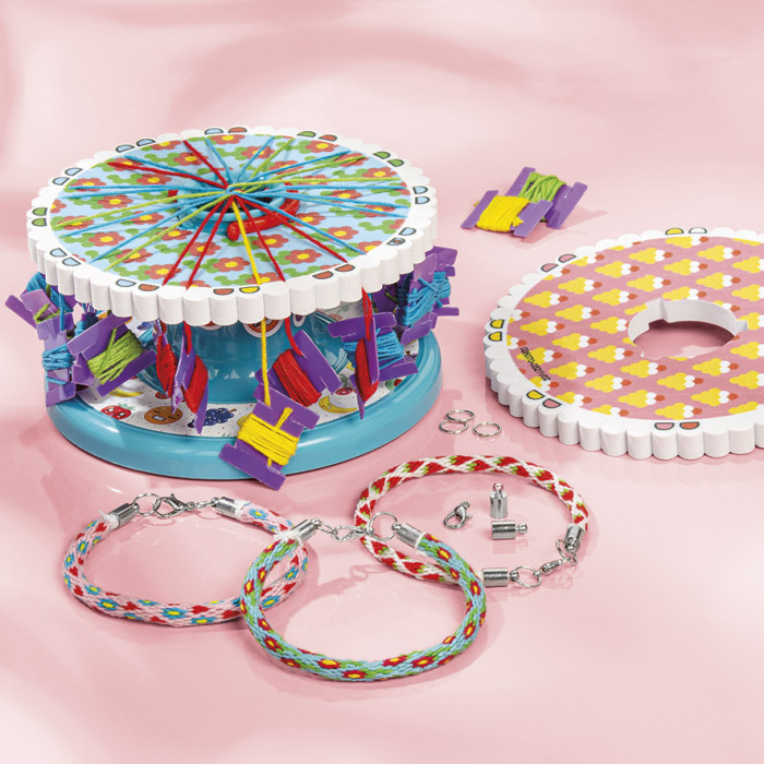 Наборы для создания украшений Totum Набор для творчества Фабрика для плетения браслетов