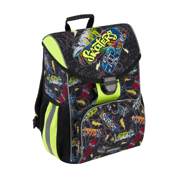 

ErichKrause Ученический ранец ErgoLine Neon Skate 15 л, Ученический ранец ErgoLine Neon Skate 15 л
