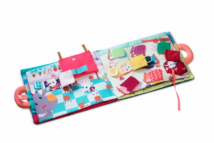 Lilliputiens Книжка мягкая Волк и семеро козлят