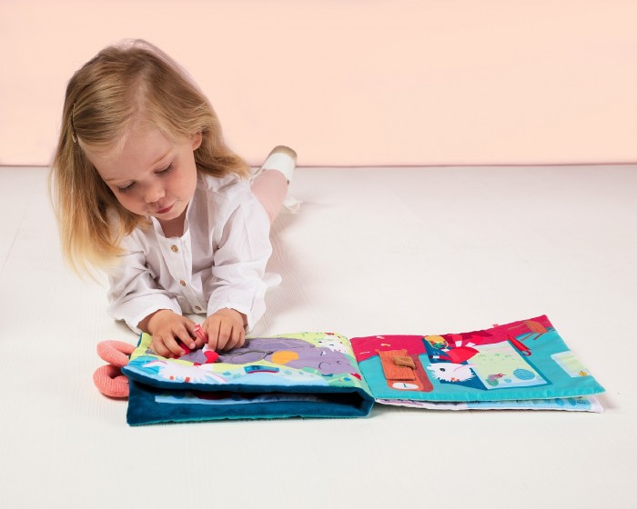 Lilliputiens Книжка мягкая Волк и семеро козлят