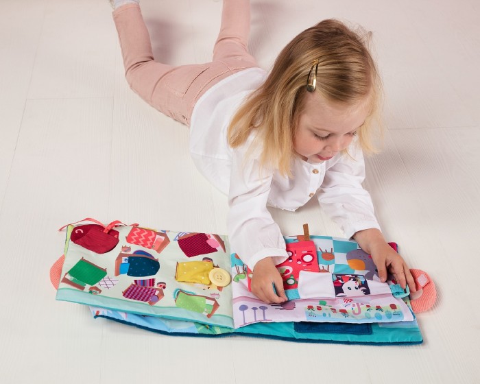 Lilliputiens Книжка мягкая Волк и семеро козлят