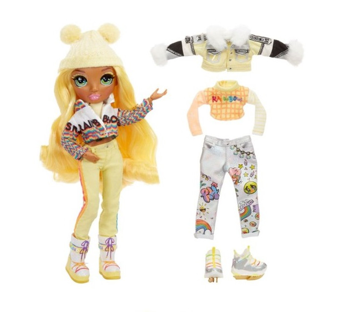 Куклы и одежда для кукол Rainbow High Кукла Winter Break Fashion Doll- Sunny Madison куклы и одежда для кукол rainbow high кукла fashion doll indigo