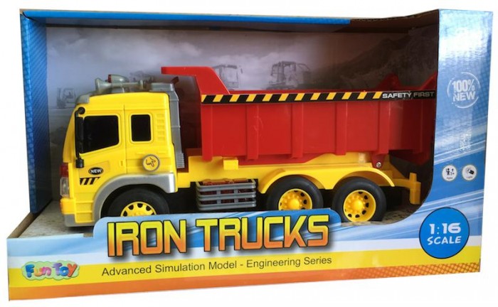 Машины Fun Toy Грузовик инерционный электромеxанический 44404/12 грузовик fun toy инерционный электромеханический 44404