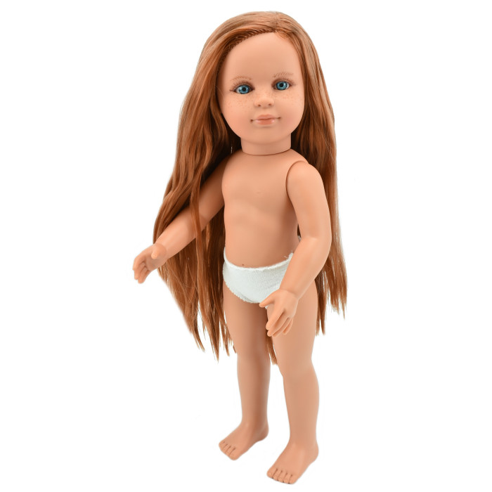 Lamagik S.L. Кукла Нина рыжие волосы без одежды 42 см кукла marina and pau 30cм petit carol без одежды в пакете m14a2