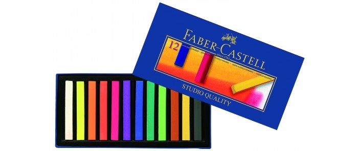 

Faber-Castell Мягкие мелки Gofa в картонной коробке 12 шт., Мягкие мелки Gofa в картонной коробке 12 шт.