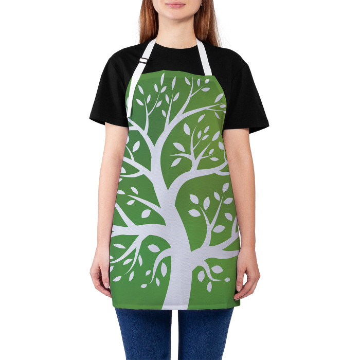JoyArty Фартук женский для готовки Призрачное дерево