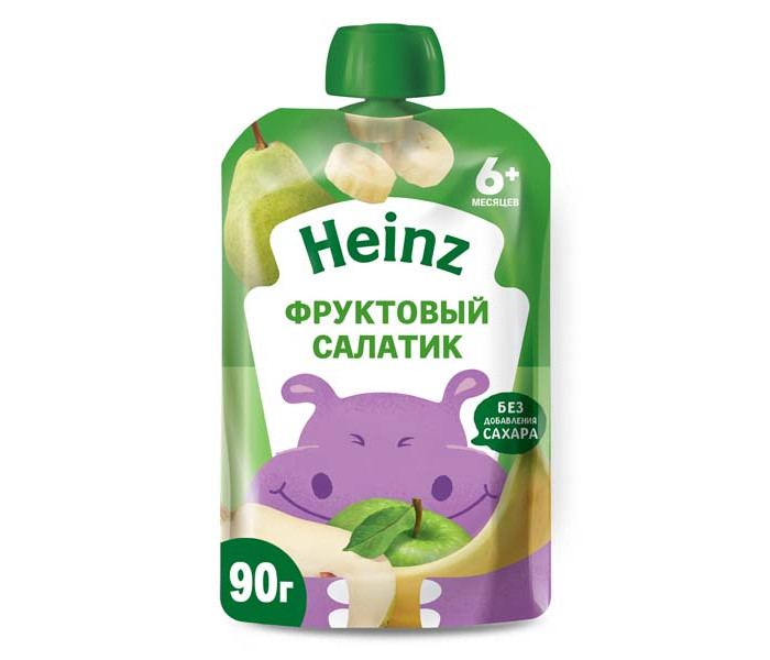  Heinz Пюре фруктовый салатик