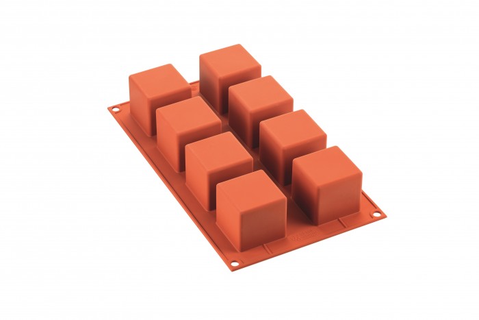 

Silikomart Форма для приготовления пирожных Cube 5х5 см, Форма для приготовления пирожных Cube 5х5 см