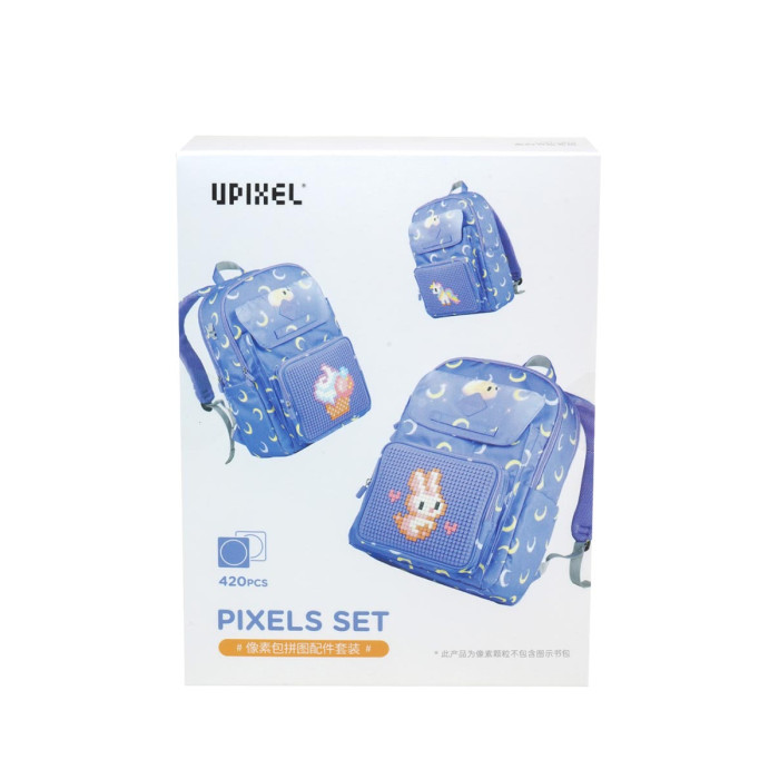 Upixel Комплект пикселей Собери любую из 9 картинок на рюкзак T-U10 420 шт.