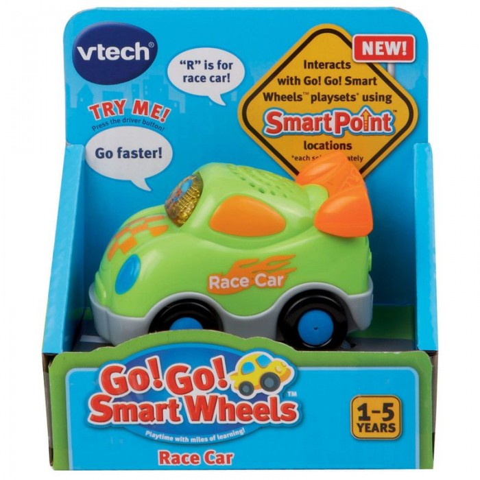 Машины Vtech Гоночная машина 80-143826 игрушка интерактивная vtech надувной автомобиль