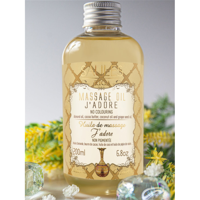 

Saules Fabrika Массажное масло J'adore 200 мл, Массажное масло J'adore 200 мл