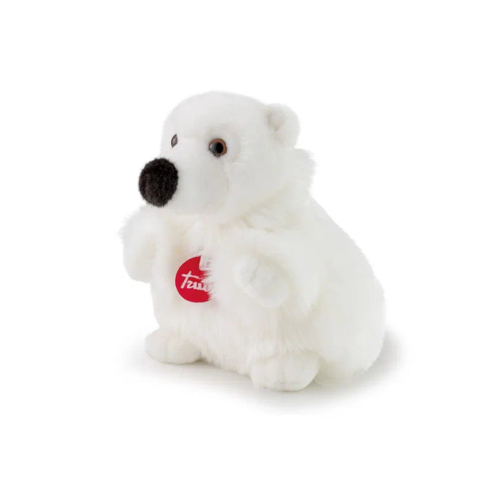 Мягкая игрушка Trudi Белый медведь - пушистик 16x20x20 см
