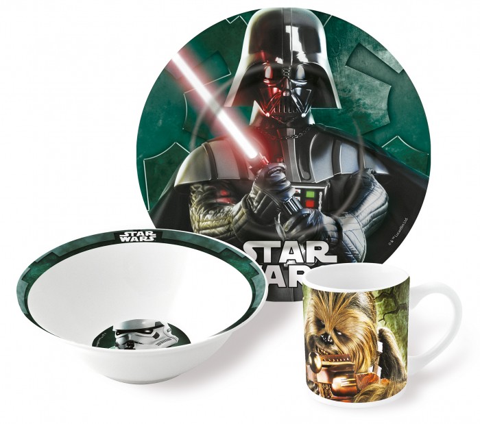 Посуда Stor Набор посуды керамической Звездные Войны Реальность (3 предмета) посуда stor набор посуды керамической герои в масках команда 3 предмета