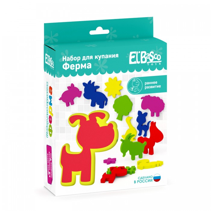 

El'BascoToys Набор для ванной Ферма, Набор для ванной Ферма