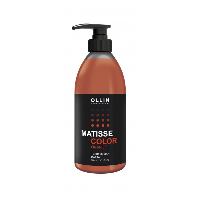 

Ollin Professional Matisse Color Тонирующая маска Оранж 300 мл, Matisse Color Тонирующая маска Оранж 300 мл