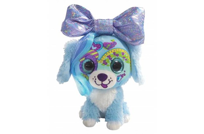 цена Мягкие игрушки Shokid Little Bow Pets щенок Puppy с бантиком сюрпризом 18 см