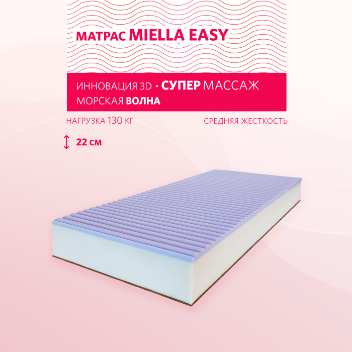 

Матрас Miella Yasy 180x70x22, Yasy 180x70x22