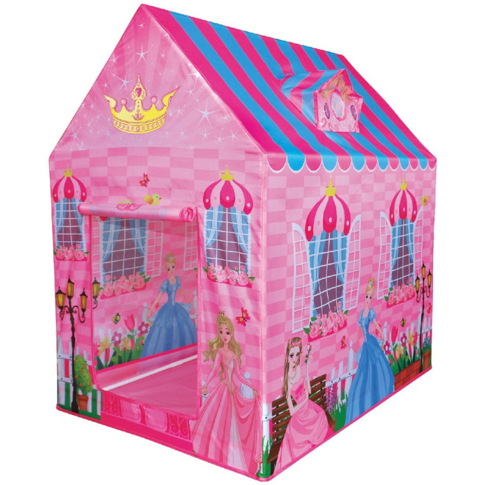 Pituso Дом + 50 шаров Принцесса pituso дом конус и туннель 100 шаров 190x90 см