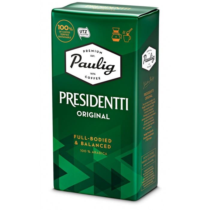 Paulig Кофе Presidentti Original молотый 250 г