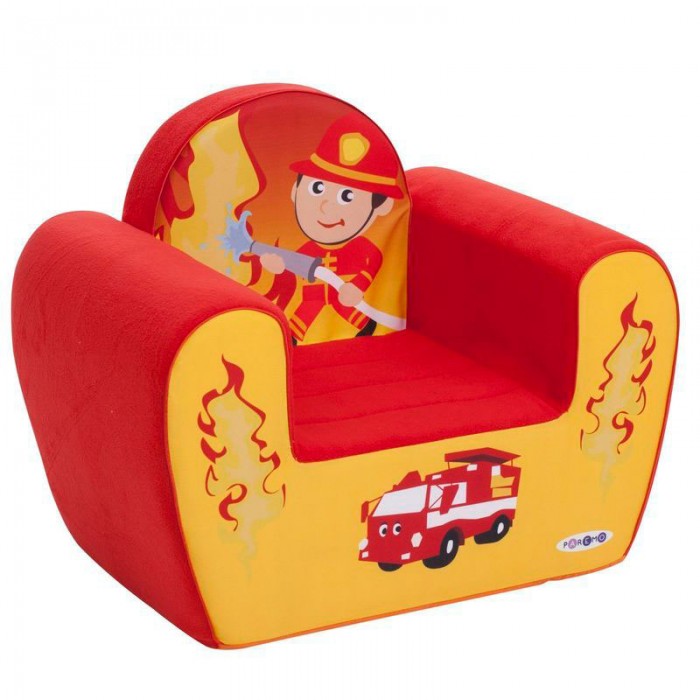 Мягкие кресла Paremo Детское кресло Экшен Пожарный мягкие кресла paremo детское кресло экшен гонщик