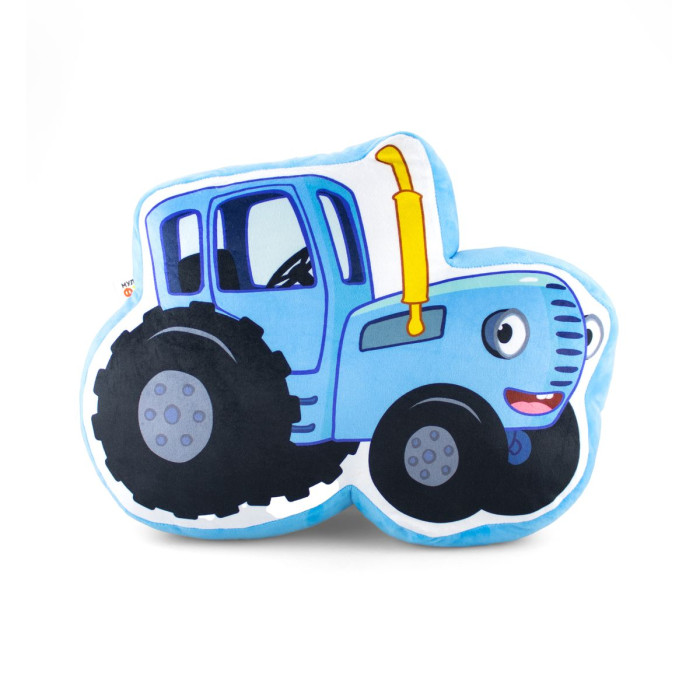 Мультифан игрушка обнимашка Синий Трактор малая 25х20х7 см