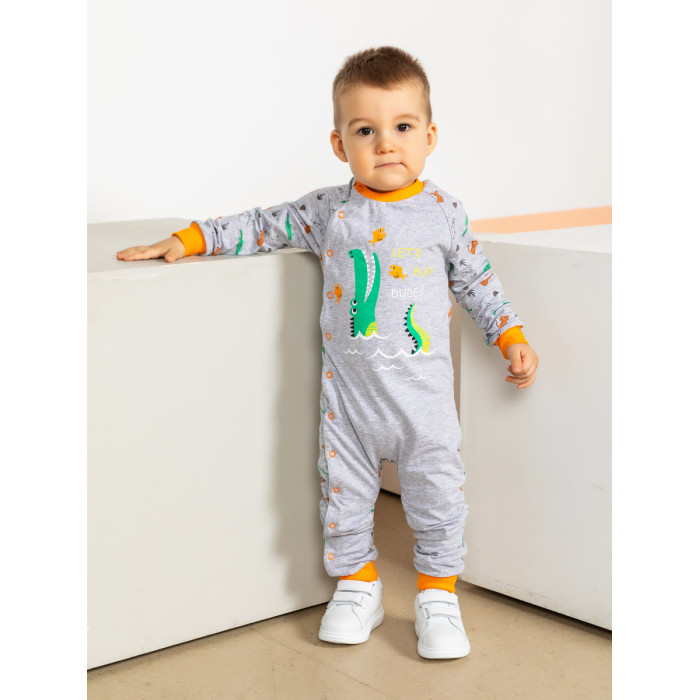 

КотМарКот Комбинезон детский Croc&Tiger 638141342, Комбинезон детский Croc&Tiger 638141342